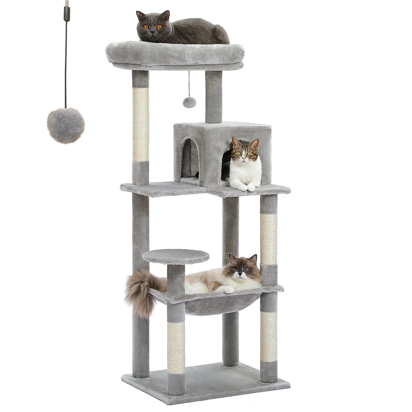 Cat Tree for Indoor Cats 5-Level Cat Tower
